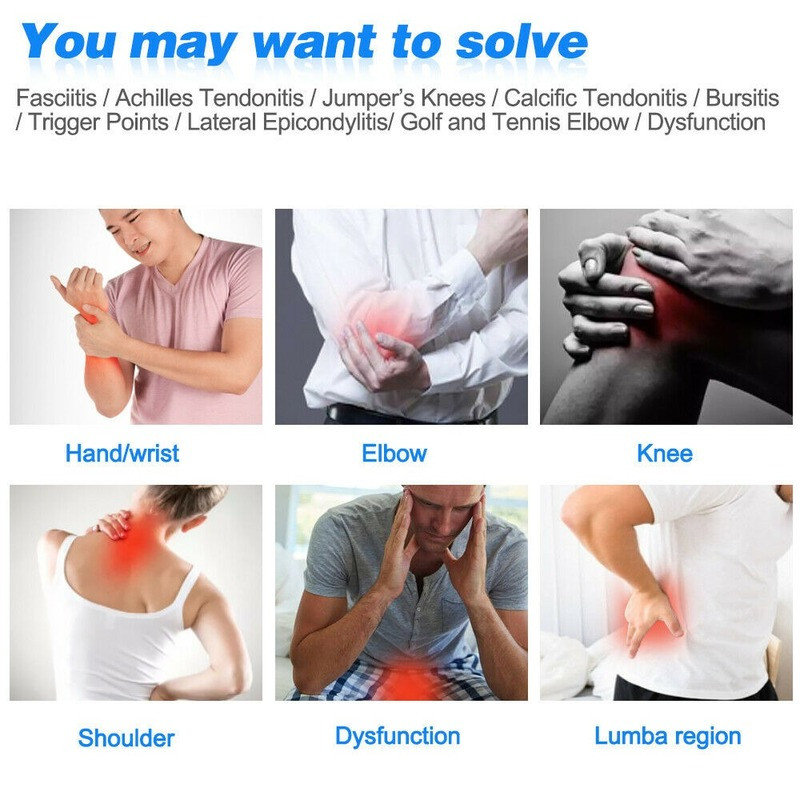 Focused Shock Wave Therapy Machine ED Full Body Muscle Relief & Bone Strength US