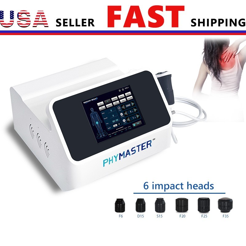 ESWT Pneumatic ED 10 Bar Shockwave Therapy Machine Pain Relief ED Treatment