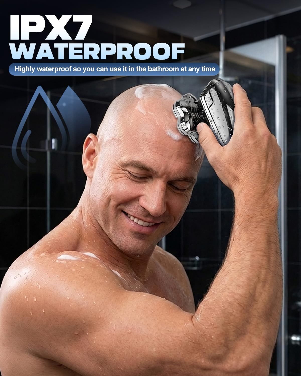 VOPH Head Shavers for Bald Men, 7D Floating Blades Electric Razor with Magnet…