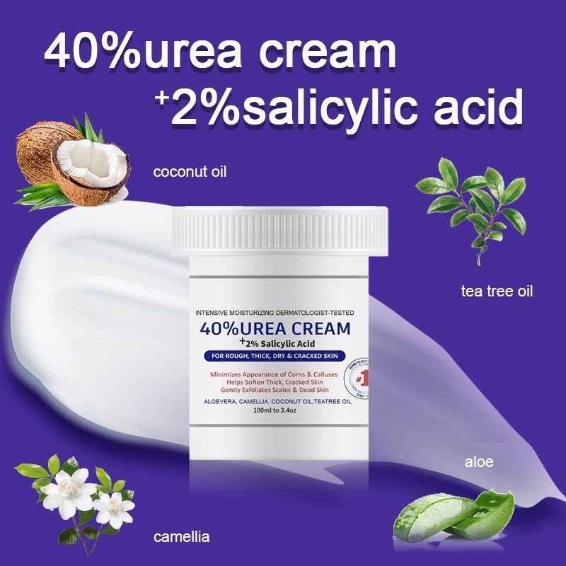 Urea Cream 40% Plus Salicylic Acid 4.6 Oz, Callus Remover Hand Cream Foot Cre…