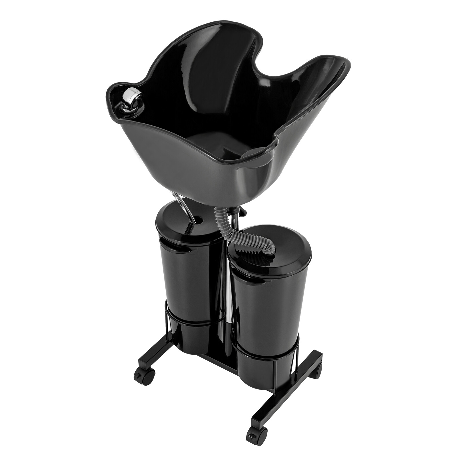 Backwash Barber Shampoo Bowl, Sink Basin Unit Station Spa Salon Beauty Equipment