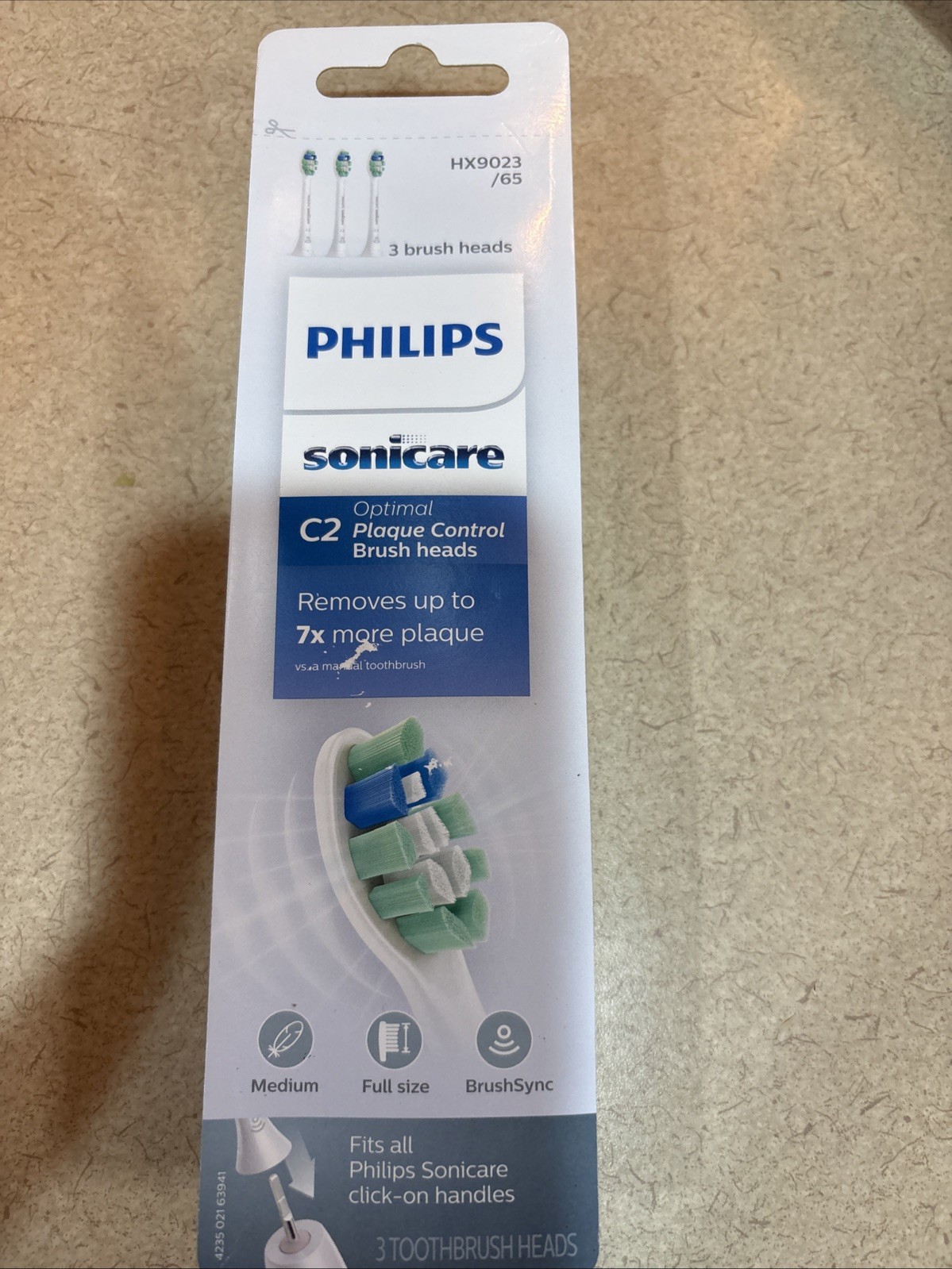 Philips Sonicare C2 Replacement Head – HX9023/65 (3 Pack)