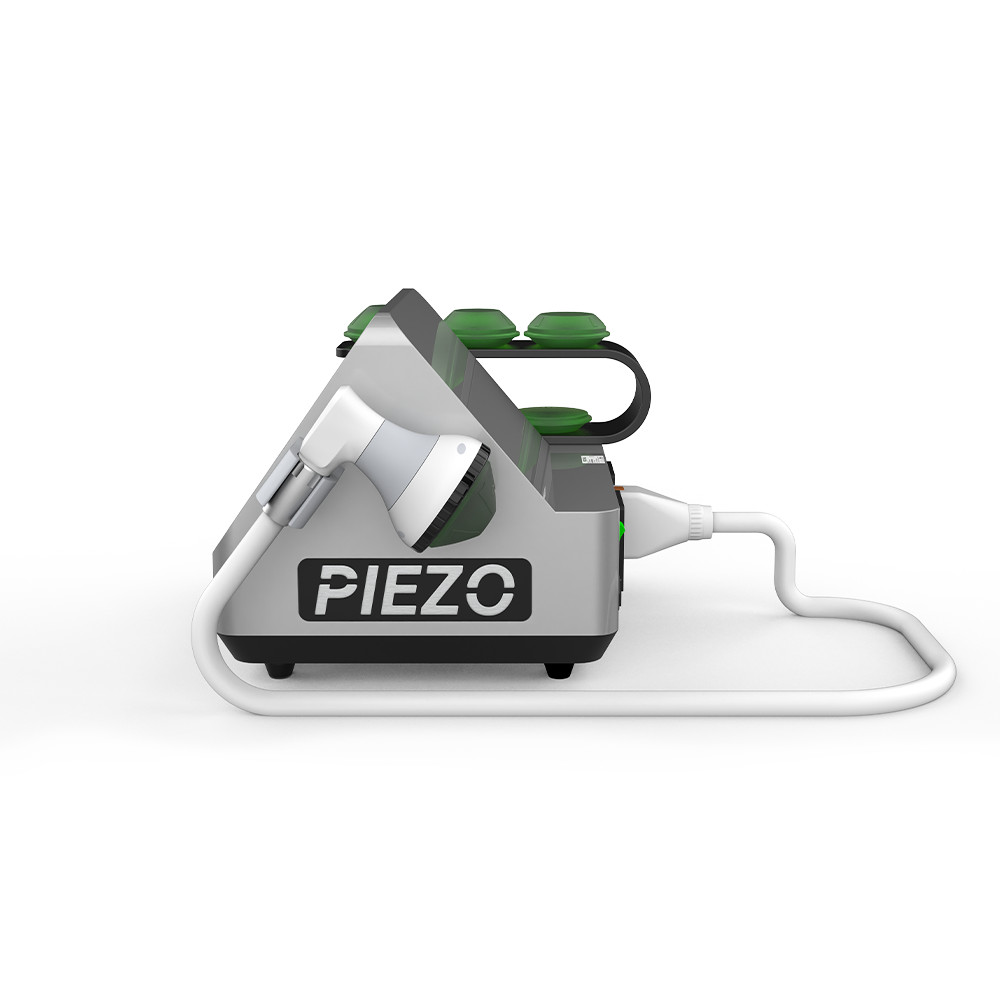 Silver & Black Piezoelectric Shockwave Massager Adjustable Intensity