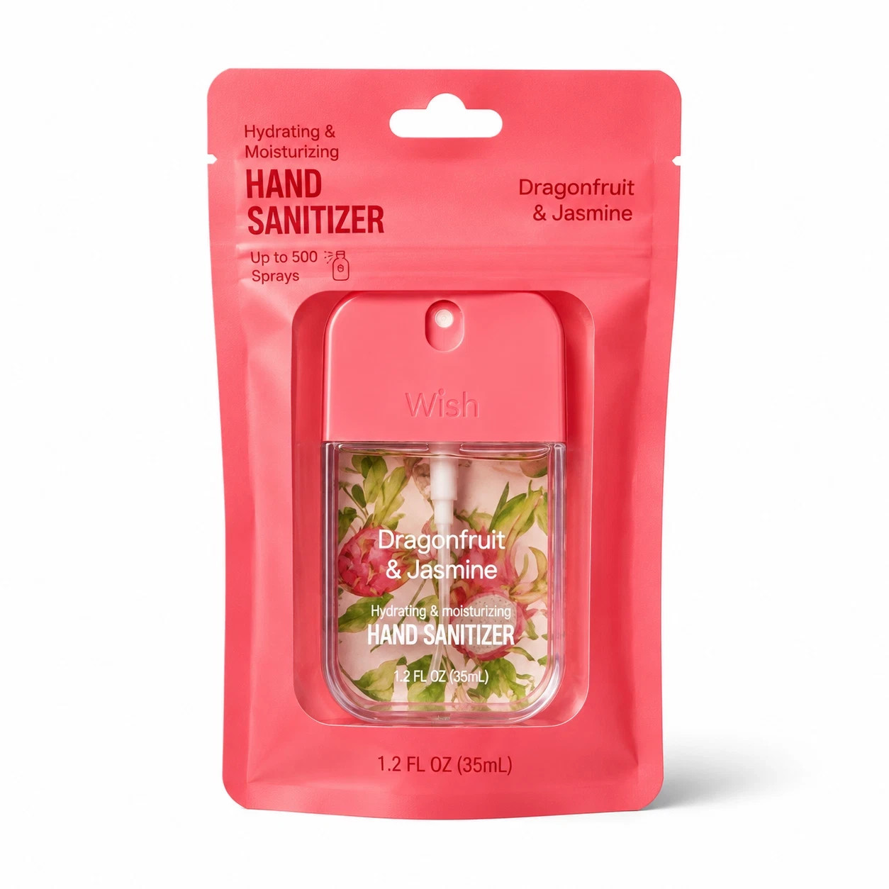 Pocket Hand Sanitizer Spray 1.2 fl oz Choose Scent Moisturizing Travel Size