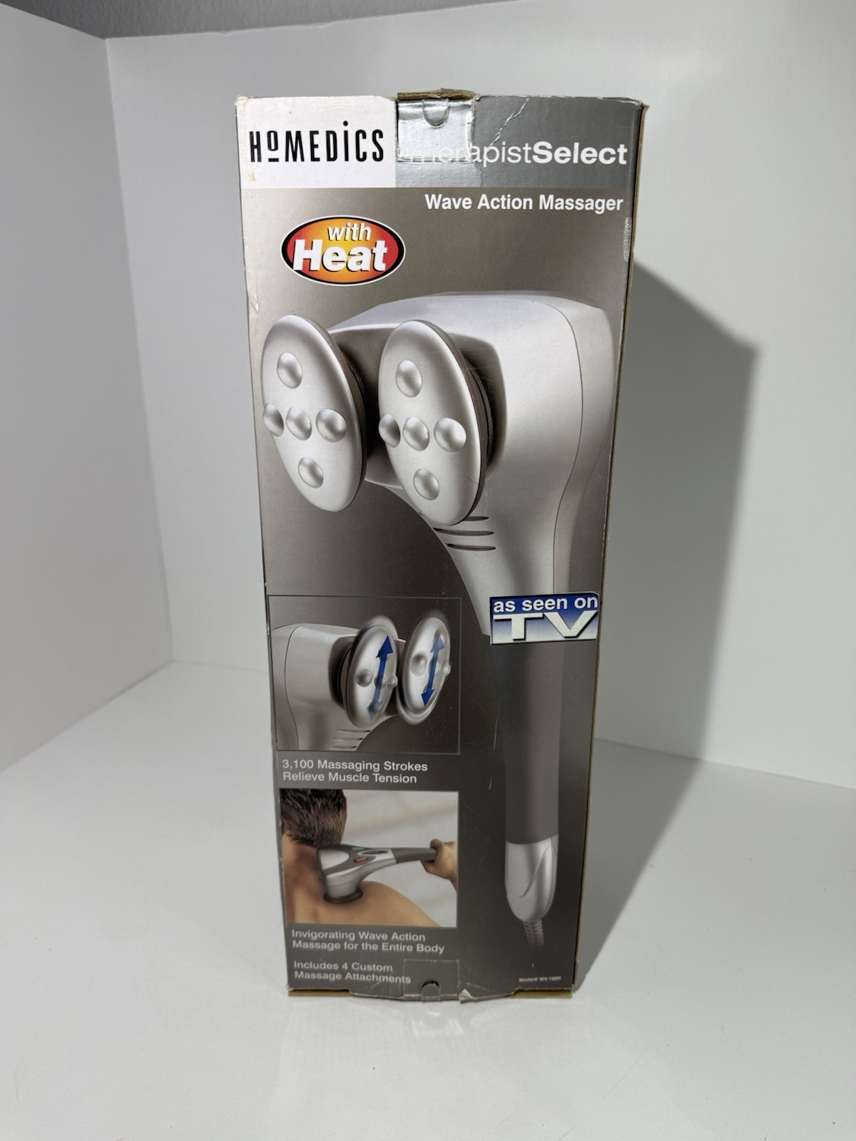 HoMedics Therapist Select Wave Action Heated Hand Massager w/ Attachments