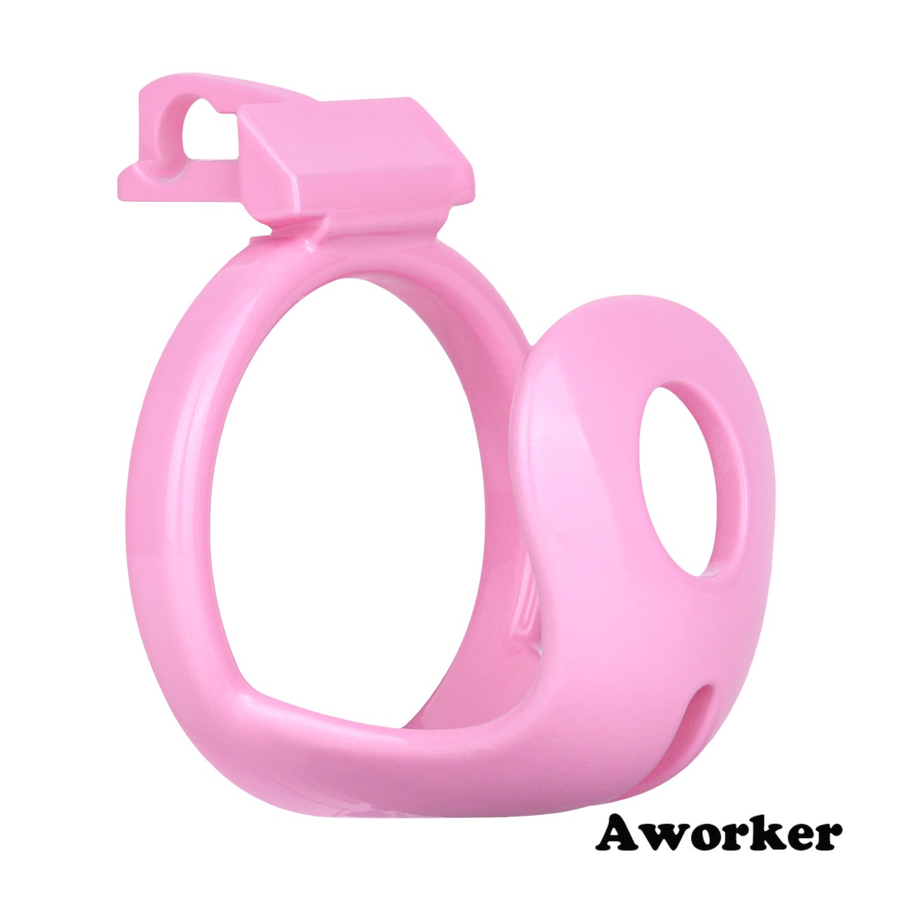 Premium ABS Plastic Male Chastity Cage Device with 4 Sizes Rings Bondage for Men
