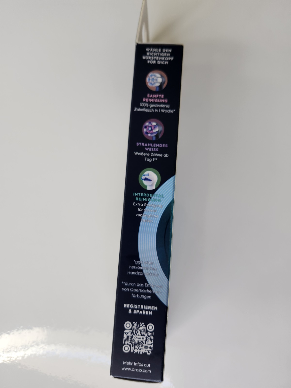 Oral-B iO Ultimate Clean Replacement Heads 4-Pack Black New.Free Shipping