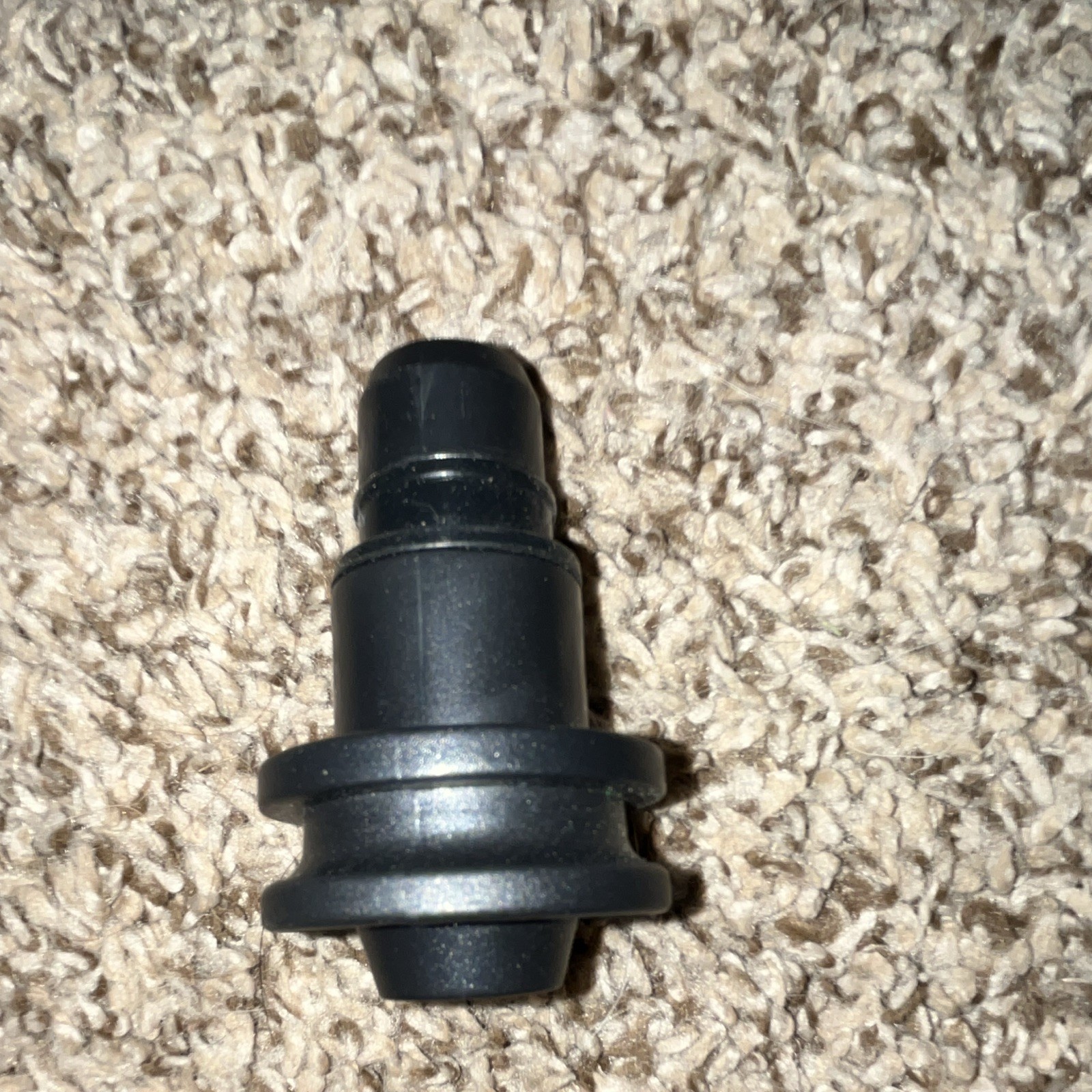 Massage Gun Attachment Heads Set of 9 Black Plastic, Portable Body Use