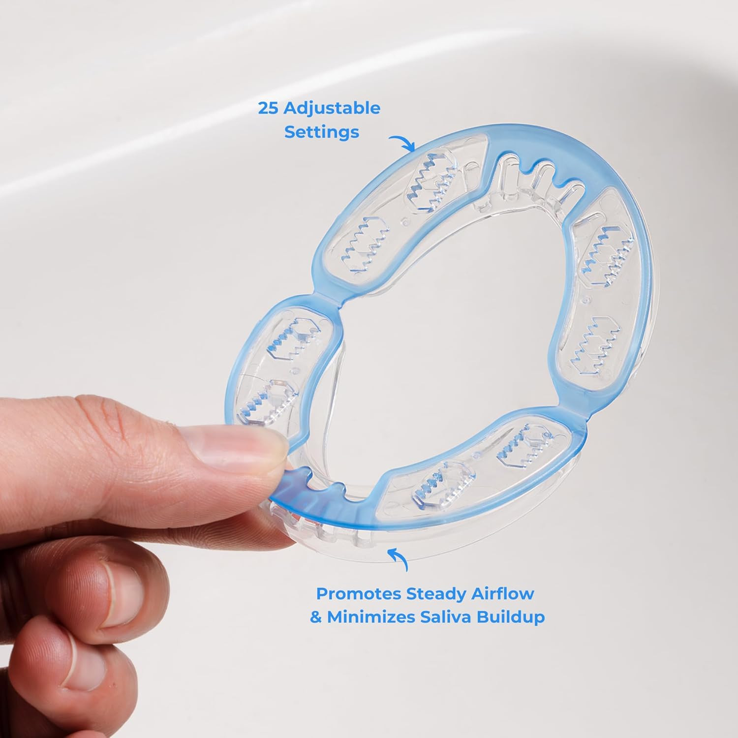 QuietLab Pro Adjustable Anti-Snoring Mouthpiece – BPA-Free Medical Grade – NEW