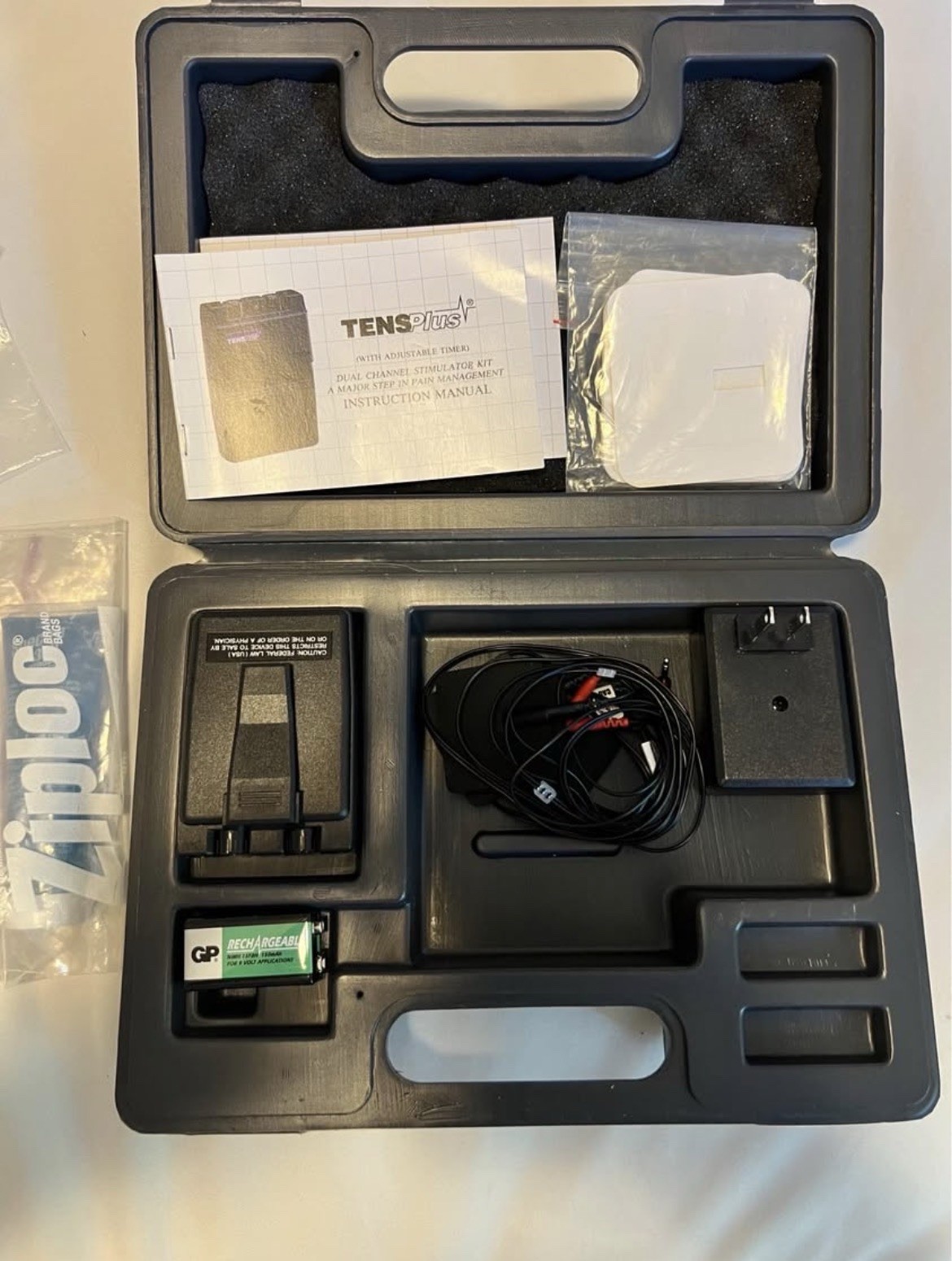 TENS MACHINE FOR PAIN RELIEF AND MUSCLE STIMULATION