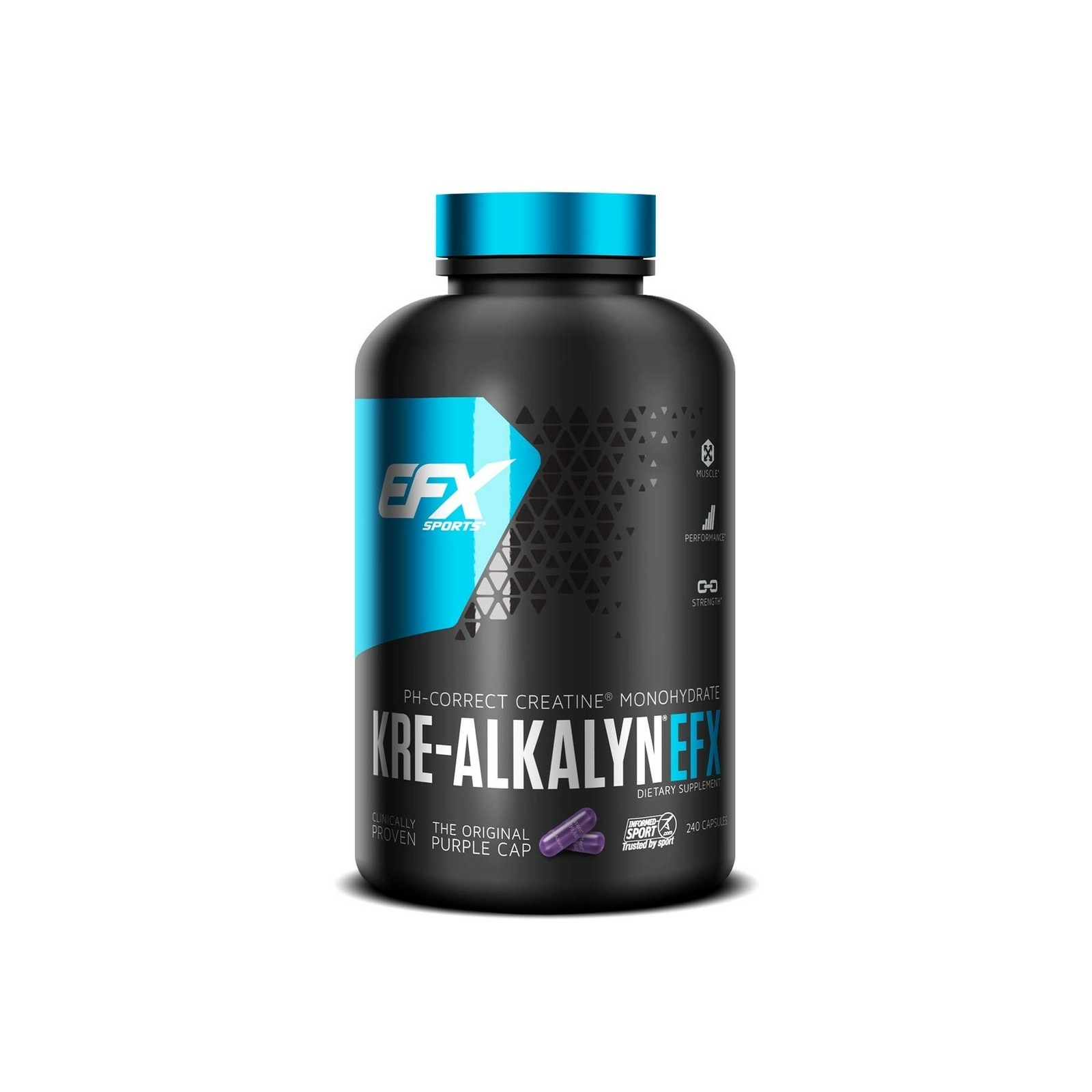 EFX Sports Kre-Alkalyn | PH-Correct Creatine Monohydrate | Multi-Patented For…