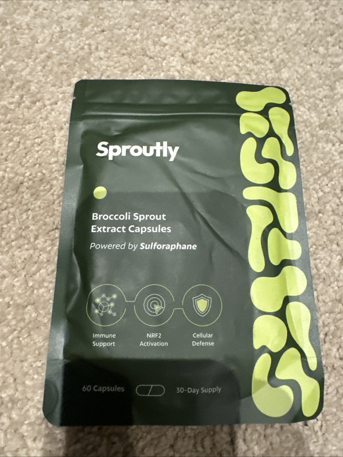 Sproutly Broccoli Sprout Extract 60 Capsules Sulforaphane
