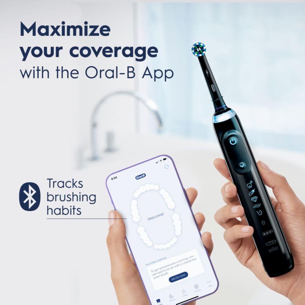 Oral-B Genius X Limited Rechargeable Electric Toothbrush with 1 Replacement Brus