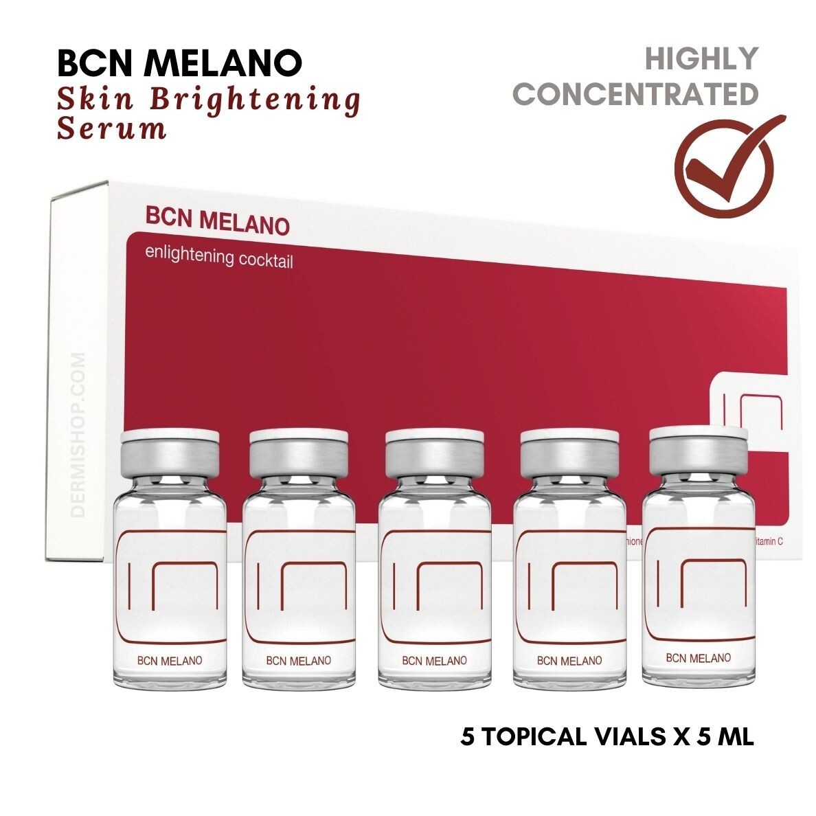 MELANO Advanced Dark Spot Serum, Hyperpigmentation Serum, BCN