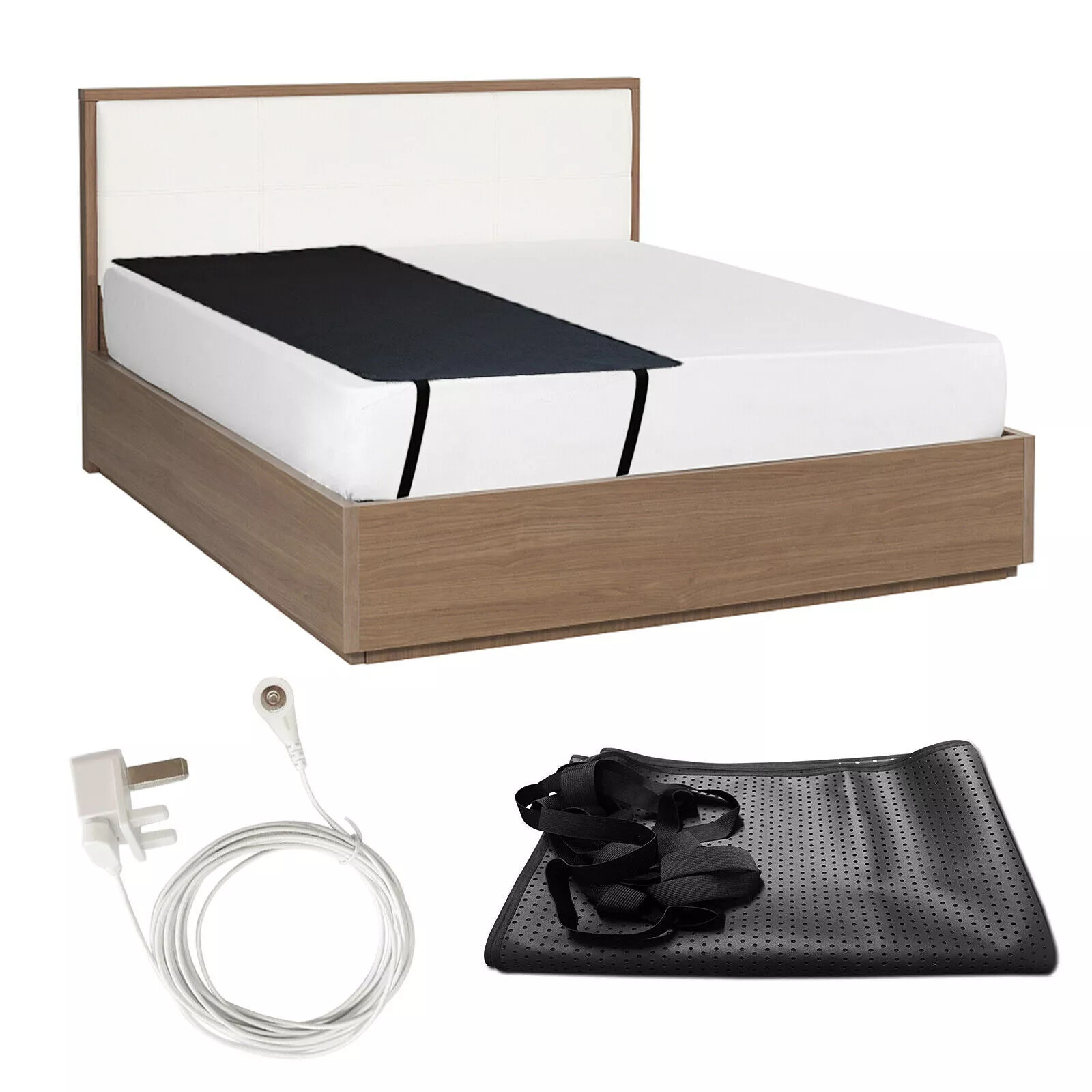 Grounding Mat for Bed Earthing Grounding Mattress Cover for Improve Sleep Pad US