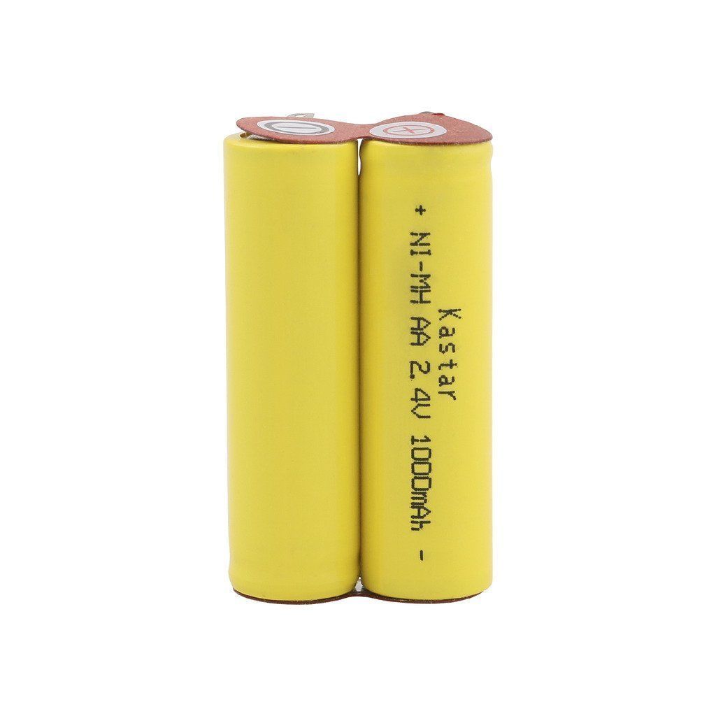 Kastar Rechargeable Shaver Battery AA 2.4V 1000mAh Fit Norelco Remington