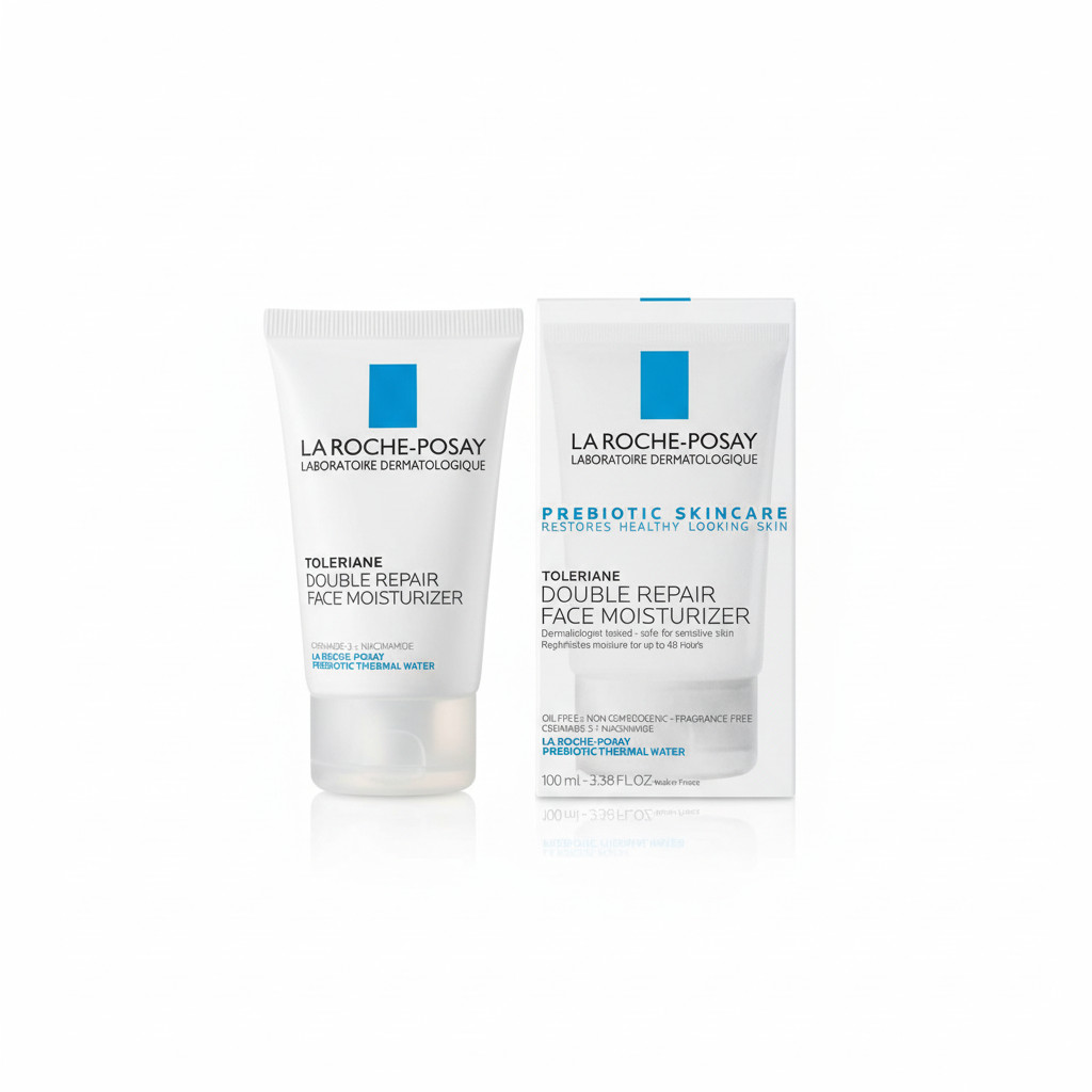 LA-ROCHE POSAY Toleriane Double Face Moisturizer Ceramide & Niacinamide 3.38oz