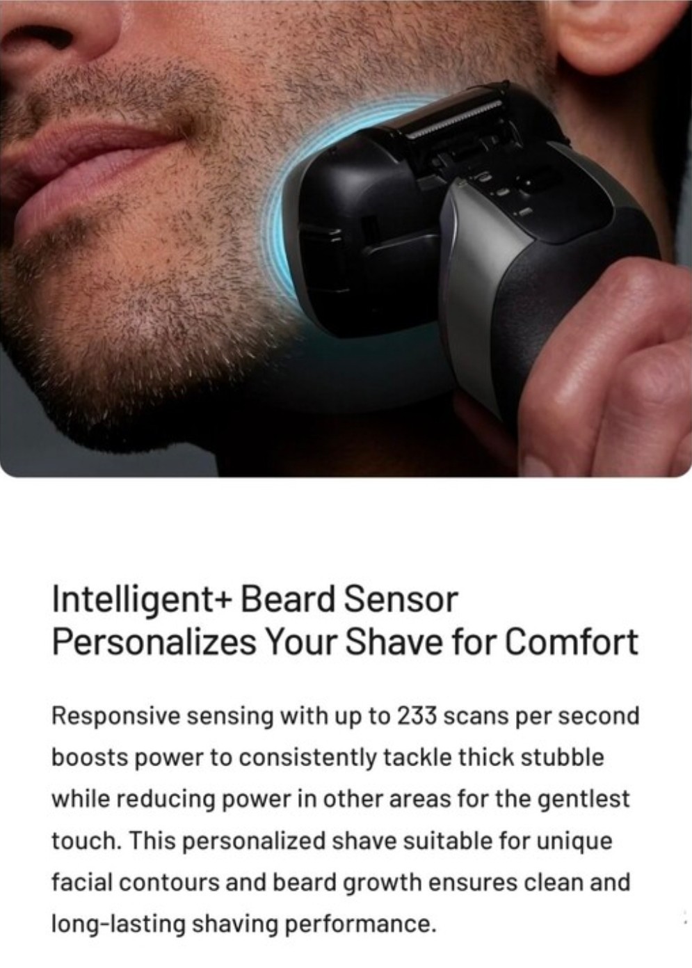 NIB Panasonic ARC5 PRO Electric Razor WetDry Foil Shaver Flexible Head ESL550WS