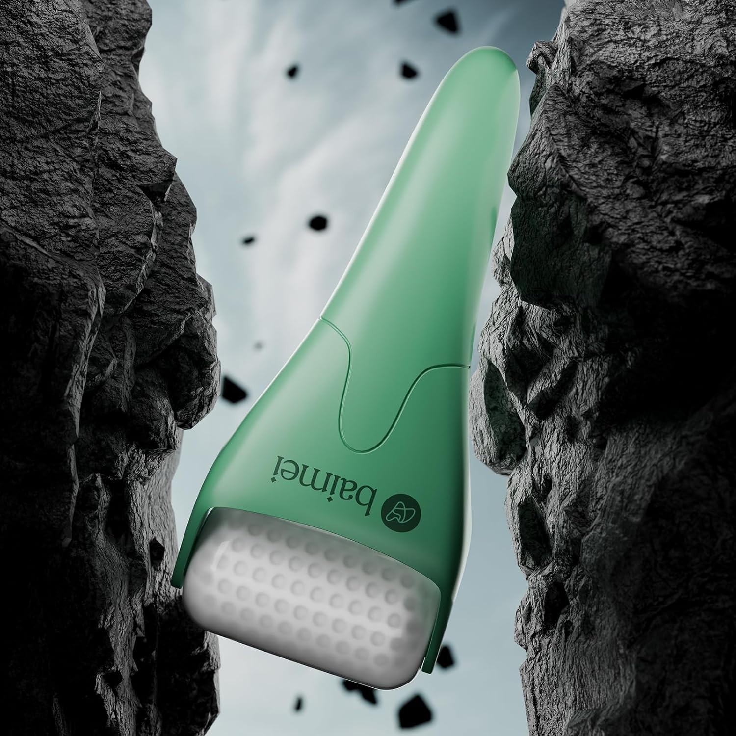 BAIMEI IcyMe Cryotherapy Ice Roller and Gua Sha Facial Tools Reduces Puffiness,