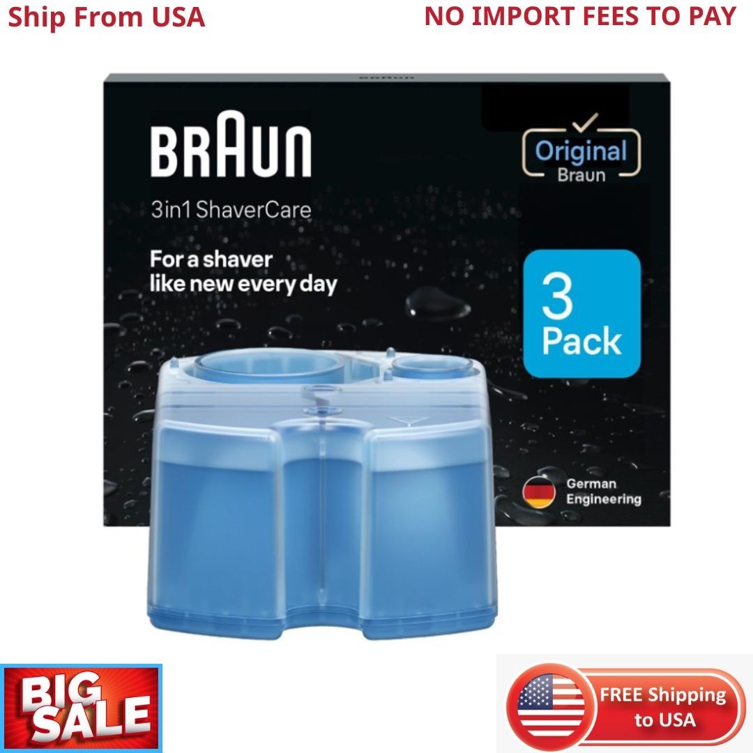 Braun Clean & Renew Refill Cartridges CCR – 3 Pack