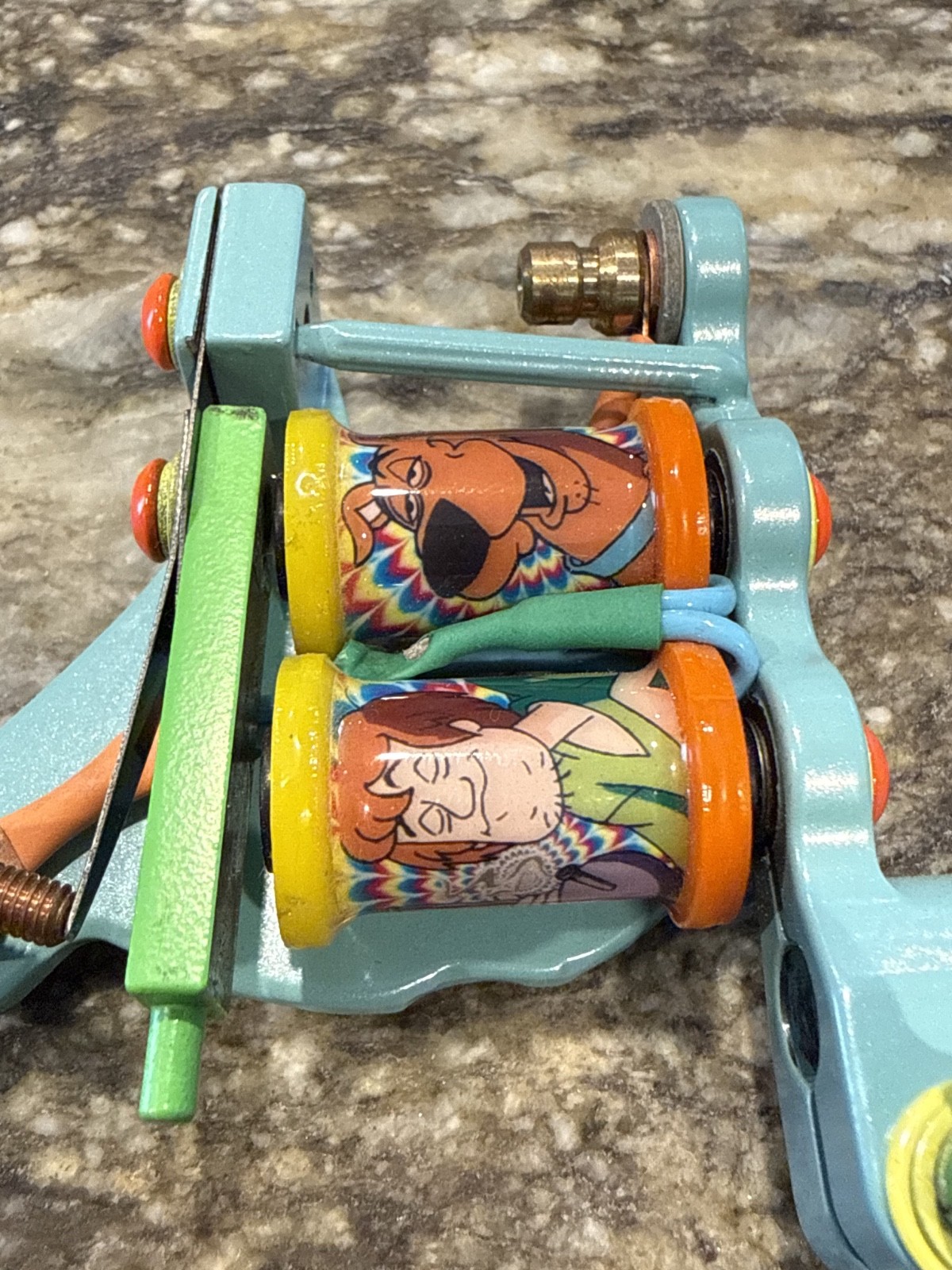 Custom Built Scooby Doo Coil Tattoo Machine NEW