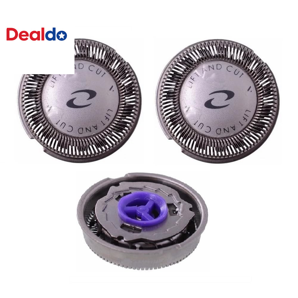 3Pcs HQ55 Replacement Shaver Heads for Philips Norelco HQ3 HQ4 HQ55 HQ56 HQ6 Ele
