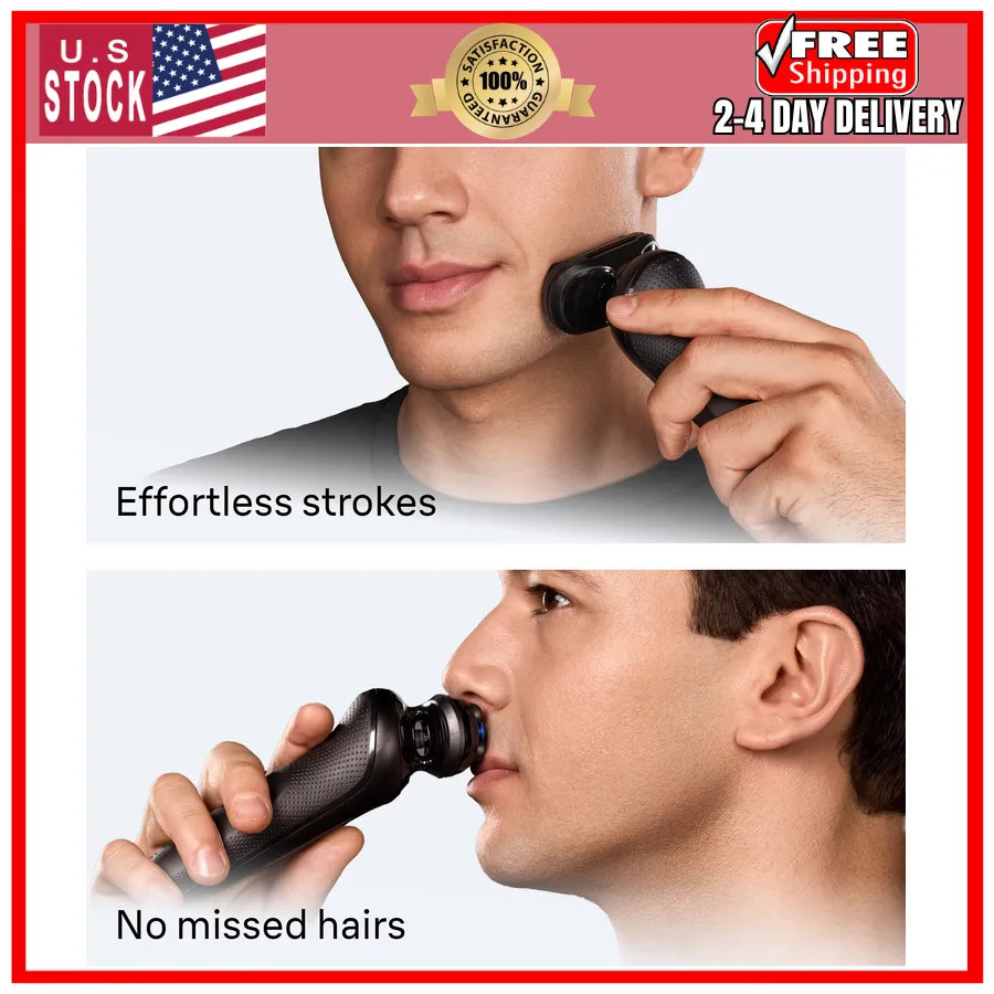 Braun Series 5 Electric Shaver for Men with Beard Trimmer Model 5118s