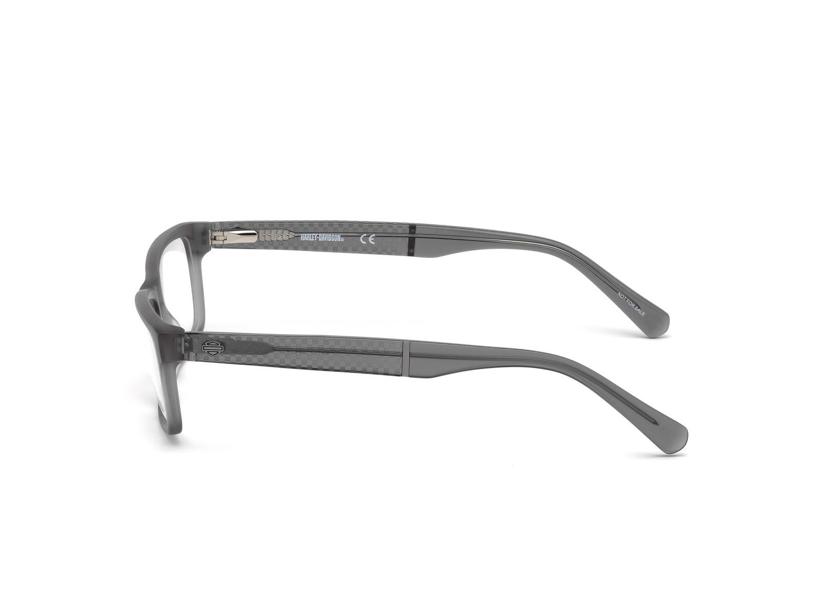Harley-Davidson HD0774 020 Grey Clear Lens Plastic 54 mm Men’s Eyeglasses