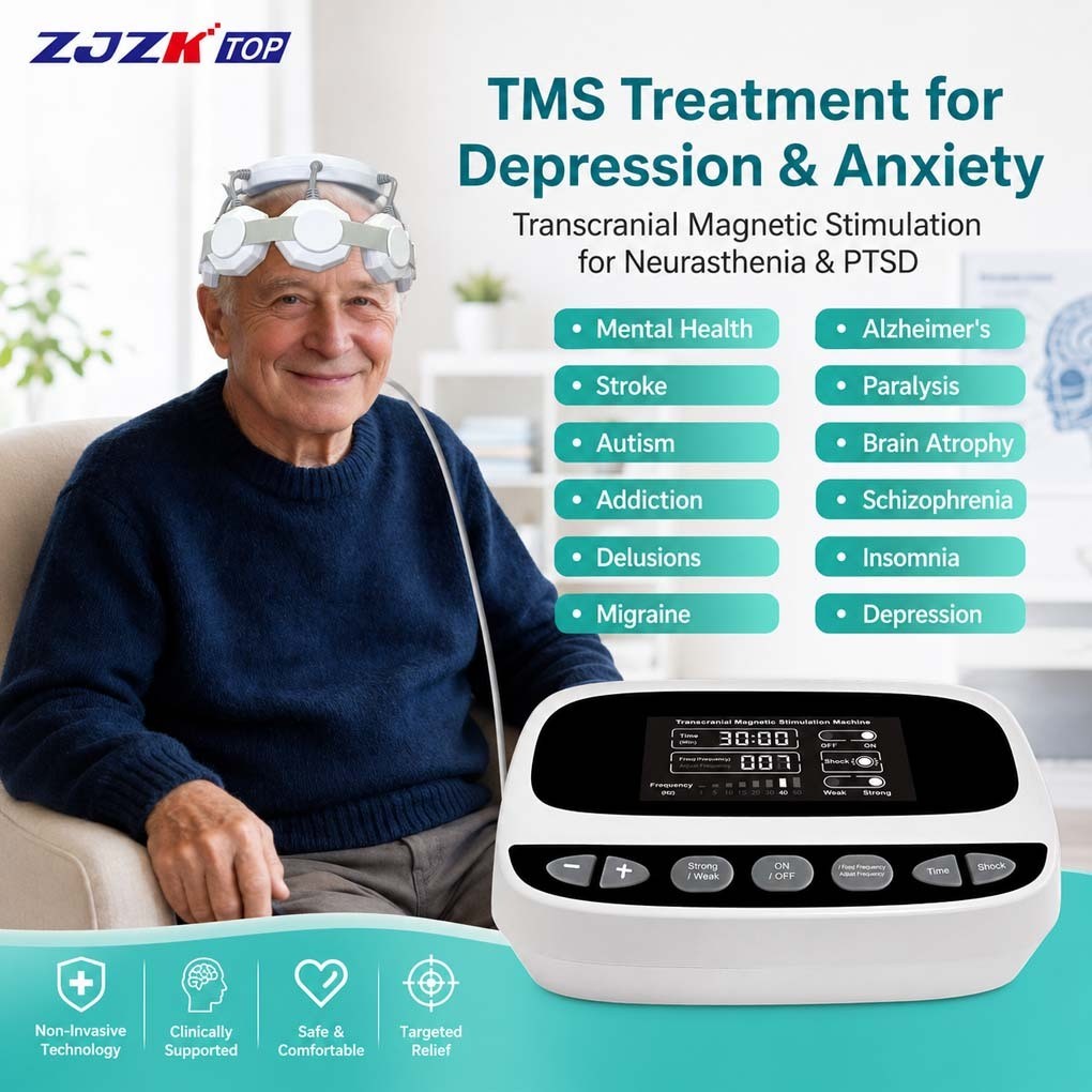 Repetitive Transcranial Magnetic Machine for Stroke Parkinson Depression Relief
