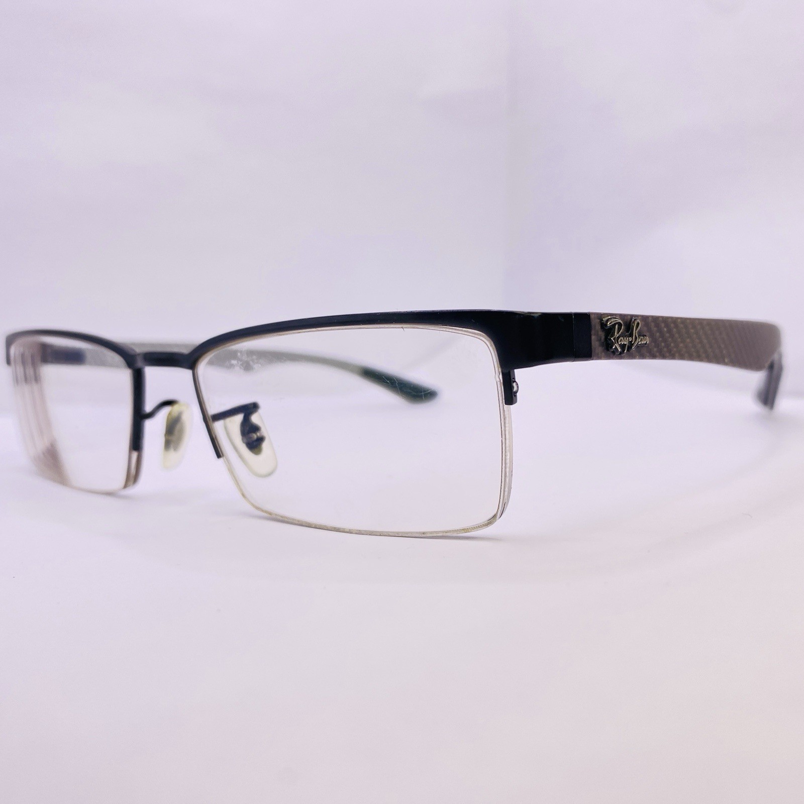 Ray-Ban Eyeglasses Sunglasses Authentic RB 8412 2503 54 [] 17 145 Carbon Fiber