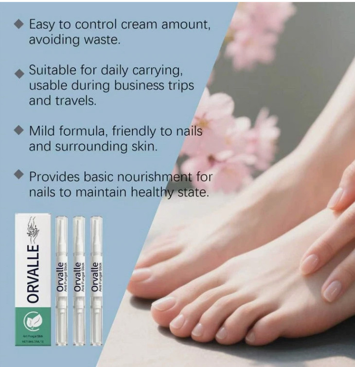 3PCS Orville Nail Fungus Pen Anti Fungus Infection Nail Care Repair Pen Toenail