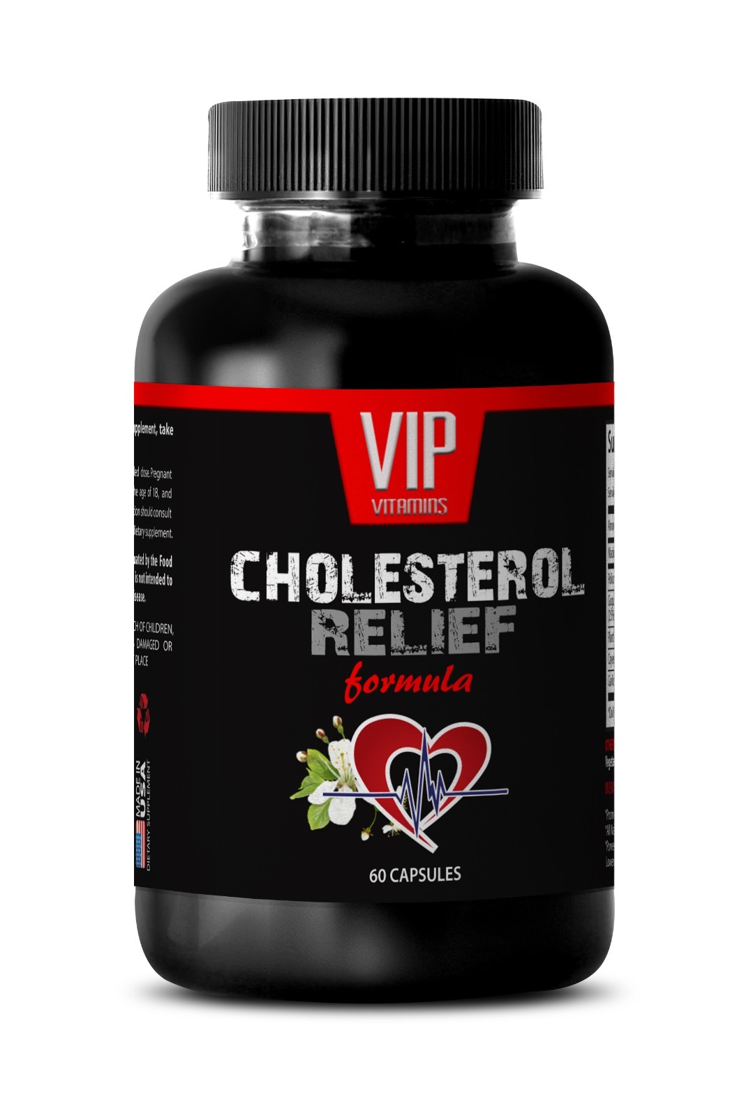Blood pressure garlic- CHOLESTEROL RELIEF FORMULA- healthy cholesterol levels-1B