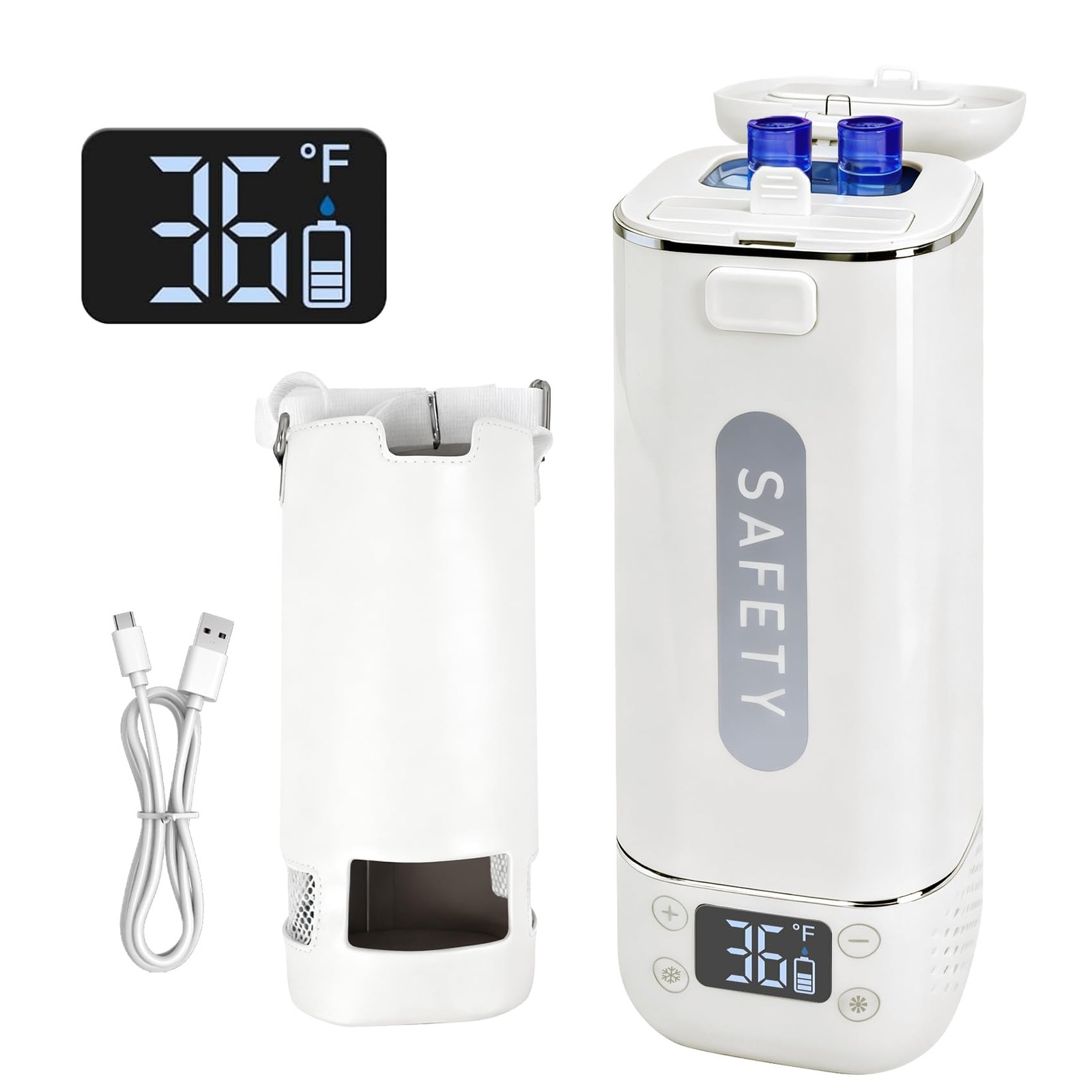 ** NEW Rechargeable Insulin Cooler | TSA Approved | 7 Hours Battery | Portable