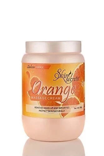 Skin Secrets Orange Facial Massage Cream For Glowing Skin 800g