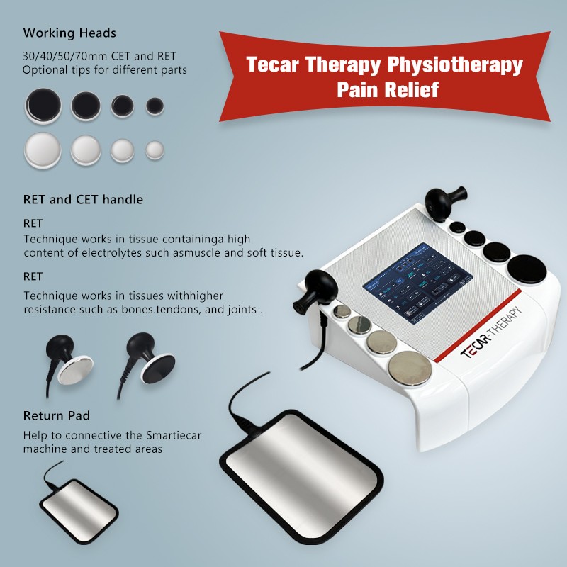 448kHz RET CET Tecar Therapy Machine Body Shaping Pain Relief Physical Therapy