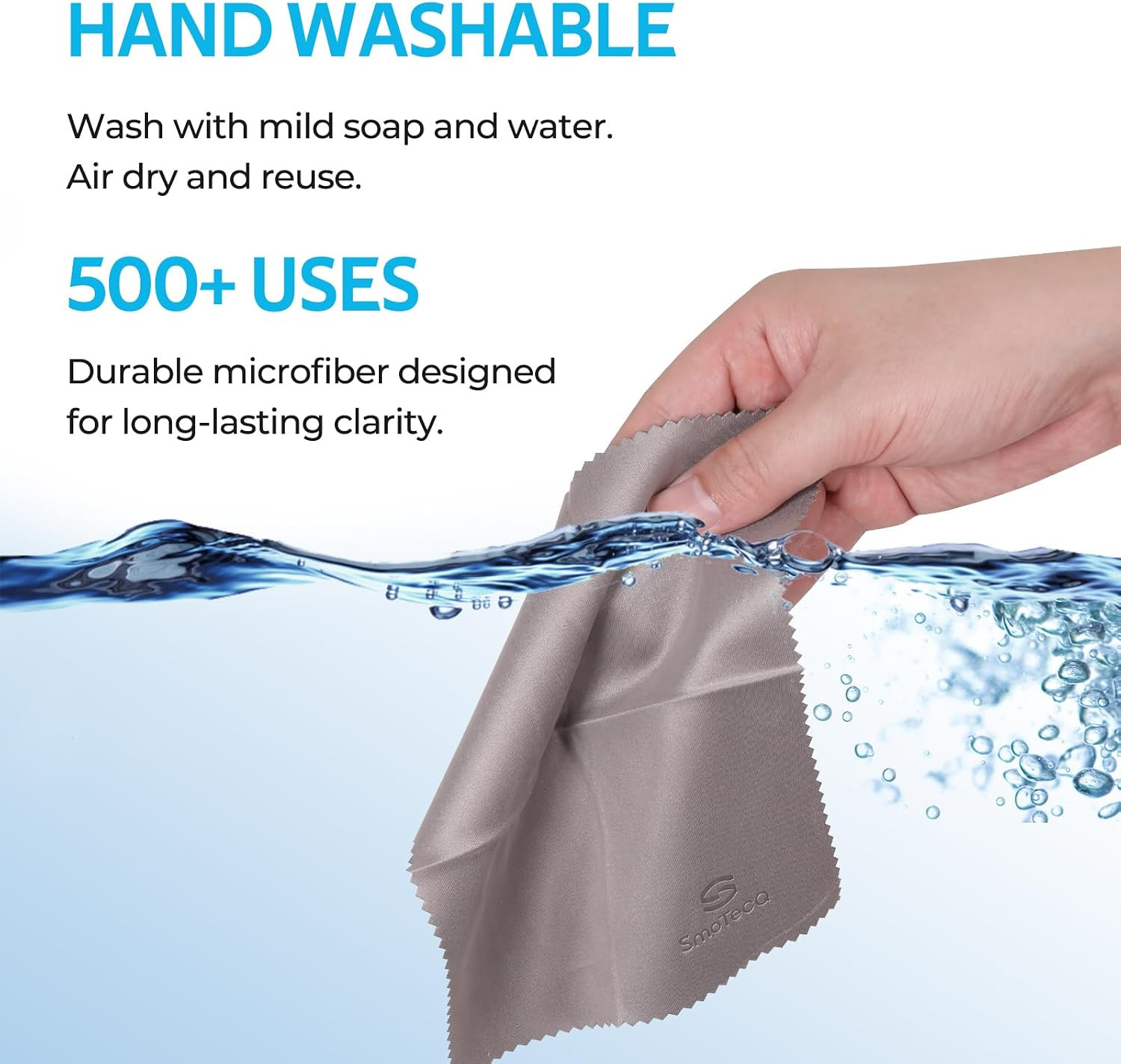 12 Pack Microfiber Lens Cleaning Cloths – Ultra-Soft, Scratch-Free Eyeglass Clot