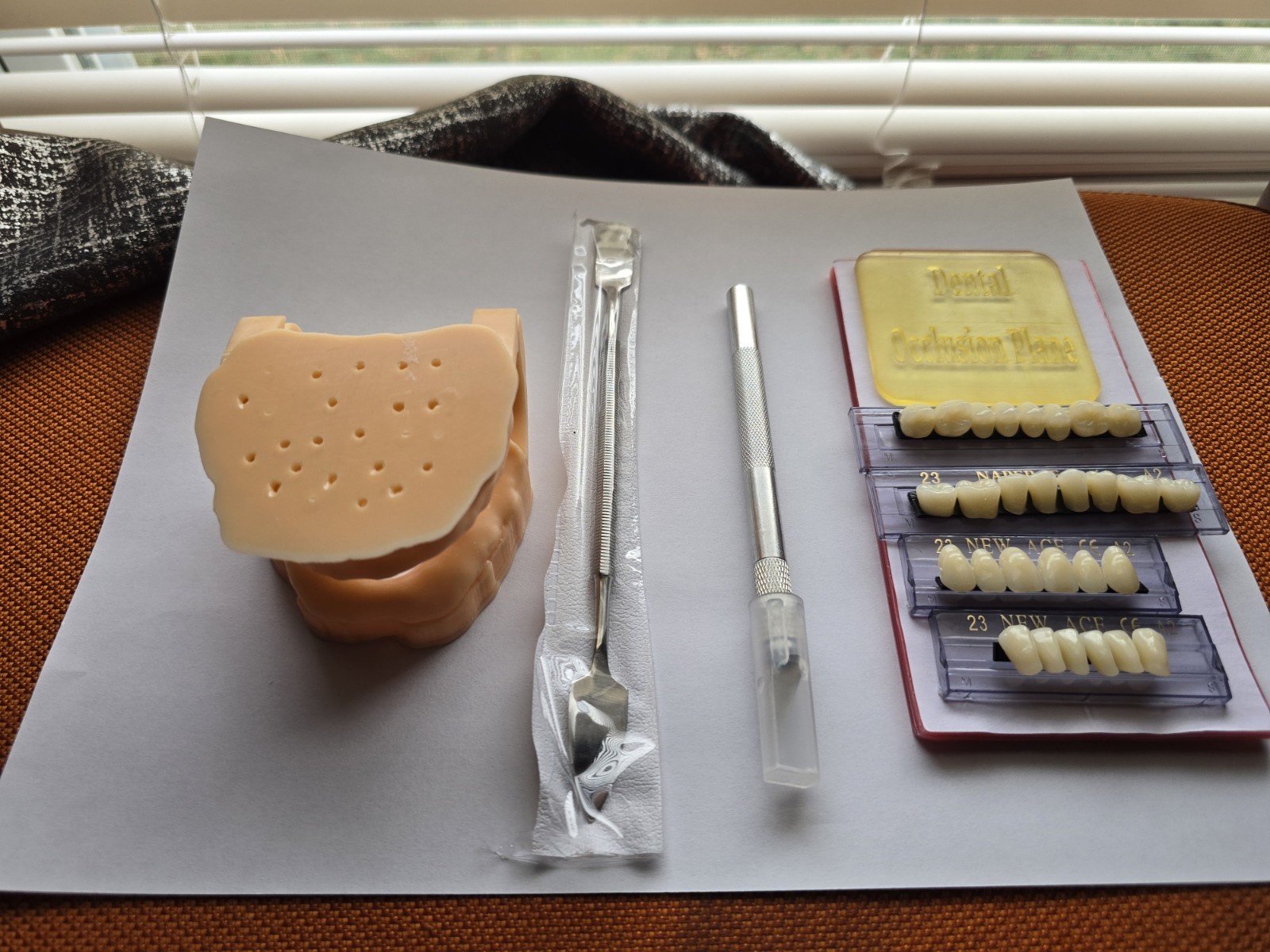 🦷 DIY FULL DENTURE SETUP KIT – For Bench Test are home Fun setup. 🦷