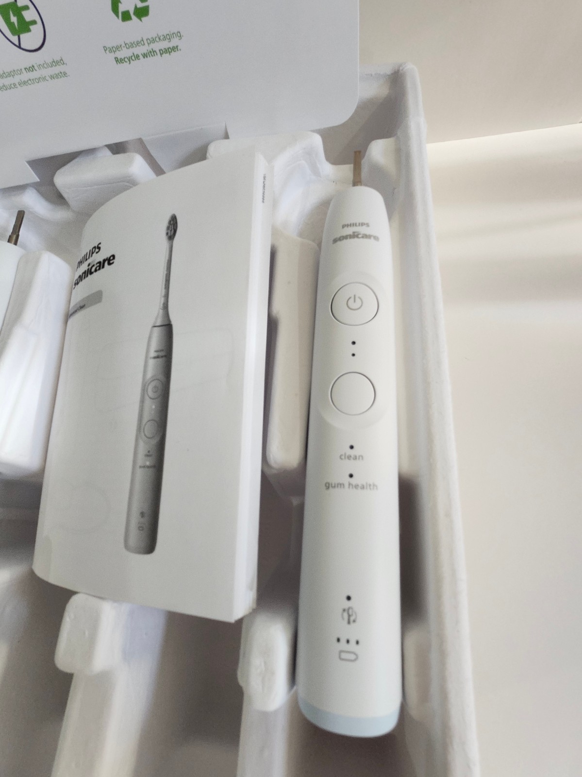 Philips Sonicare Advanced Clean Rechargeable Electric Toothbrush 2 Pack