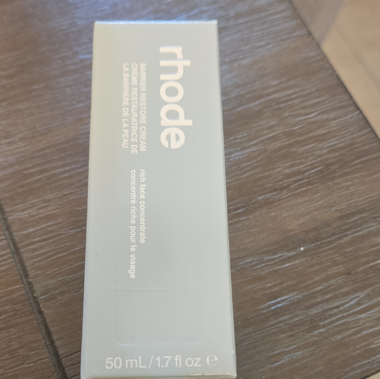rhode Barrier Restore Cream Moisturizing Face Cream Niacinamide 1.7 fl oz