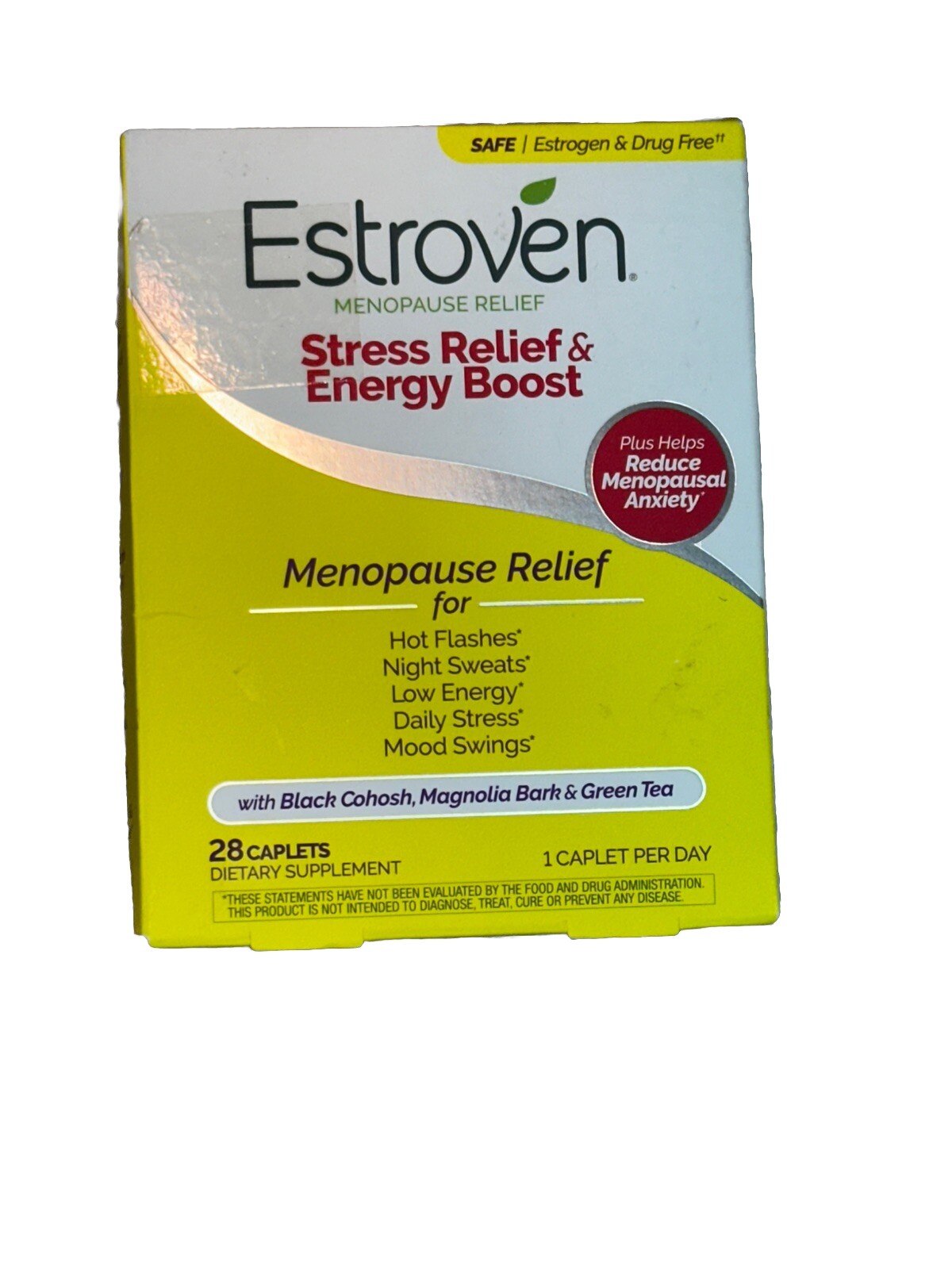 Estroven Estroven Maximum Strength Energy 28 Caplets Gluten-Free, Wheat-Free,