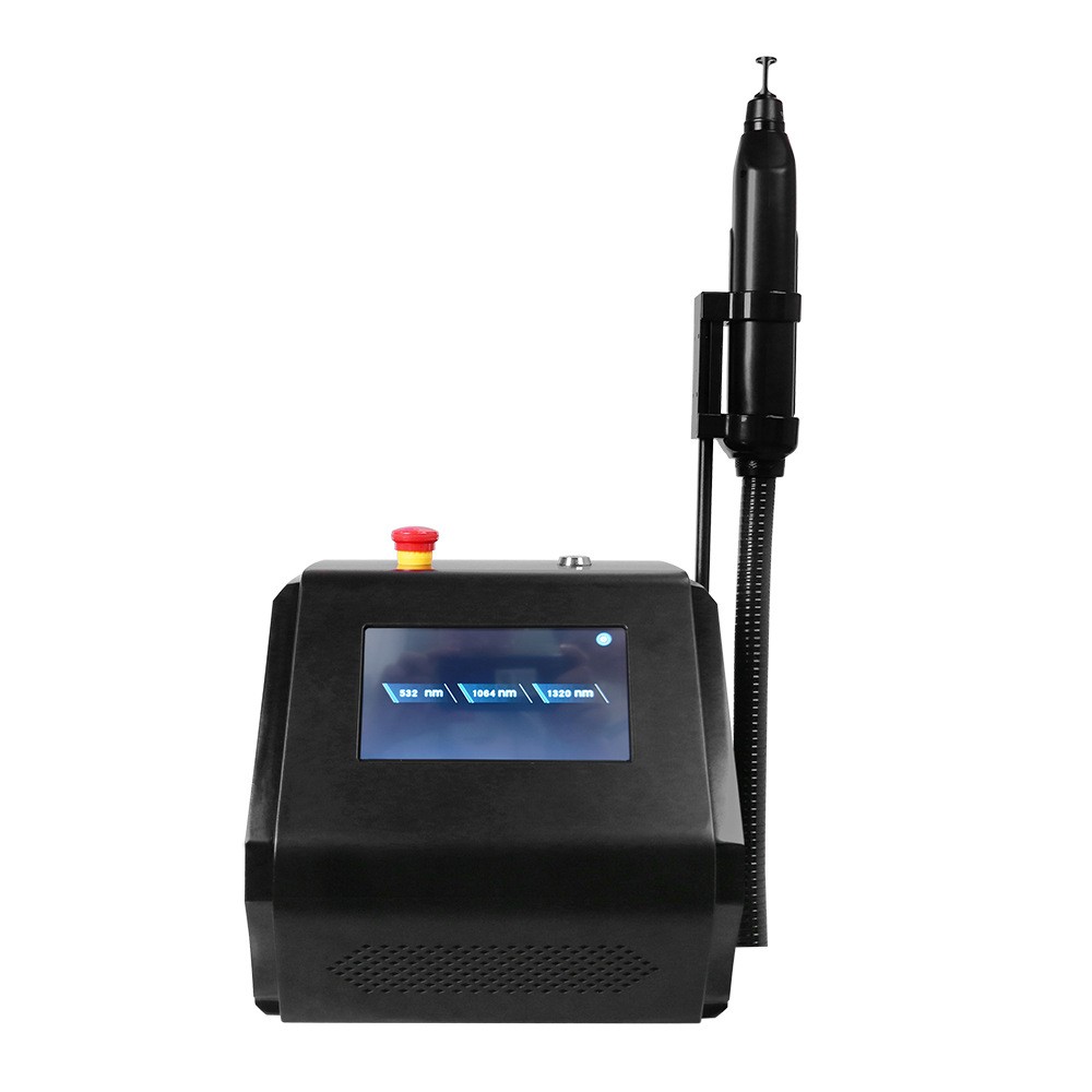 3-in-1 Nd:YAG Pico Laser Eyebrow Tattoo Removal Machine 532 1064 1320nm Device