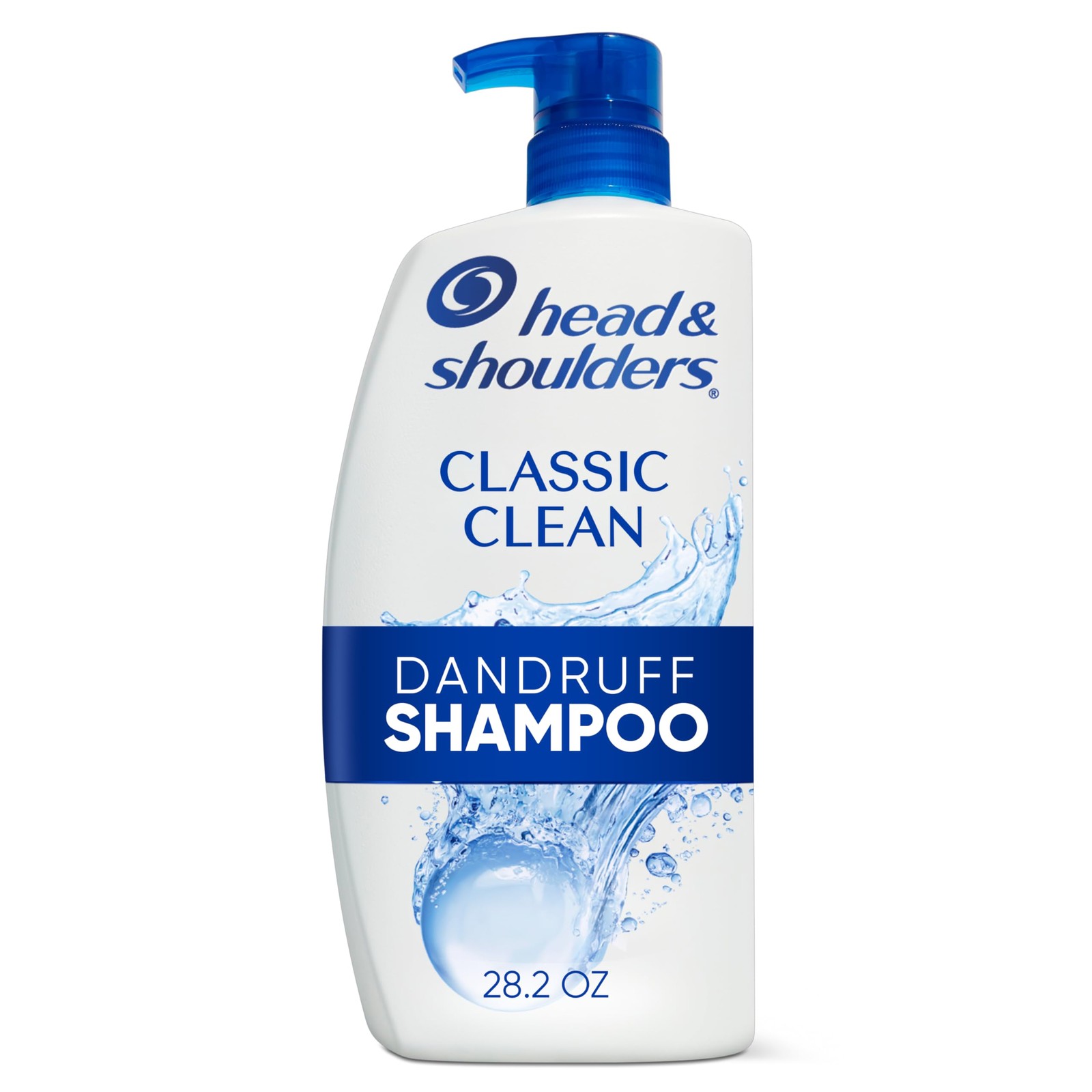 Head Shoulders Anti Dandruff Shampoo Classic Clean 1% Pyrithione Zinc 28.2 Fl Oz