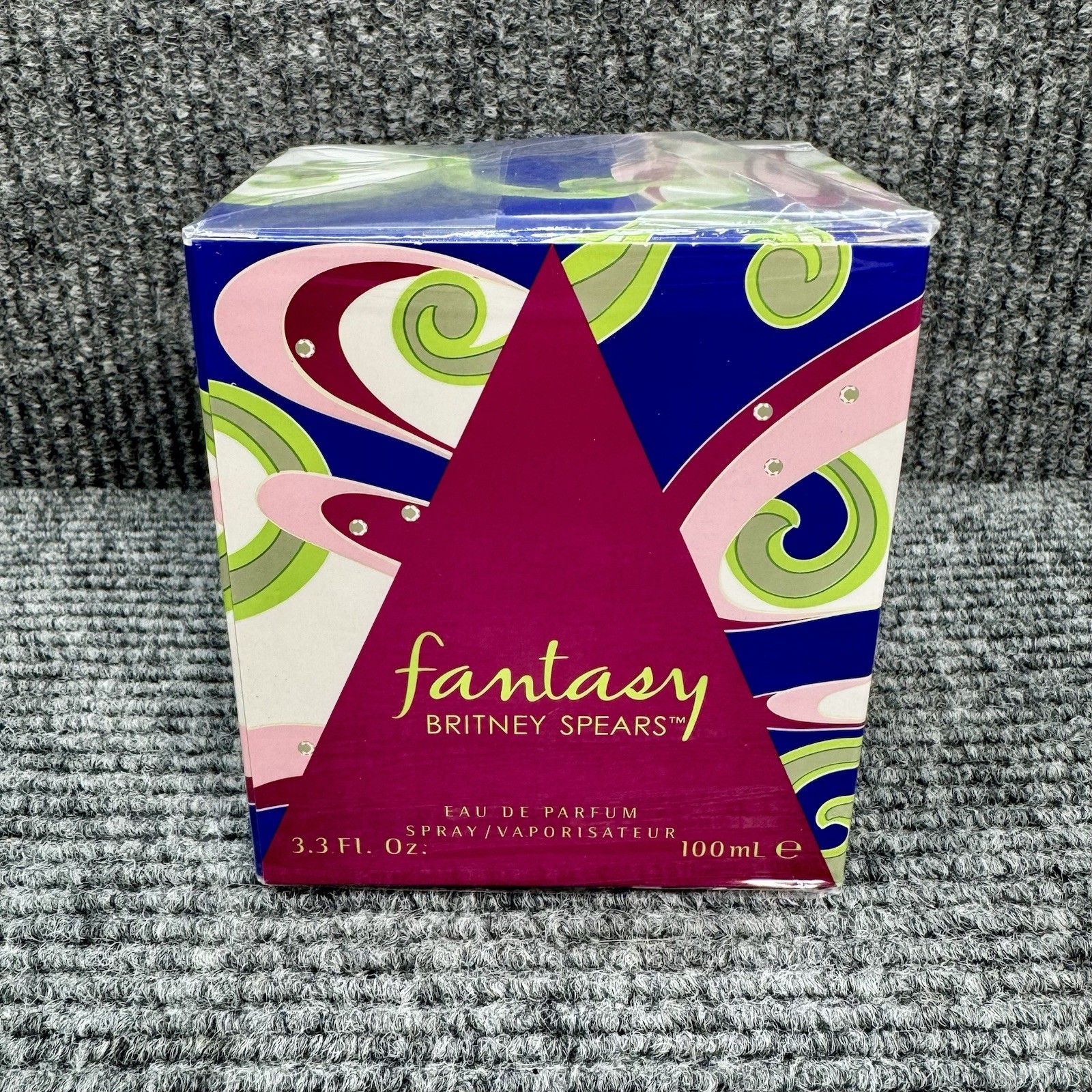 Fantasy by Britney Spears 100ml 3.3 Fl Oz Perfume Eau De Parfum SPAIN Y2K NEW