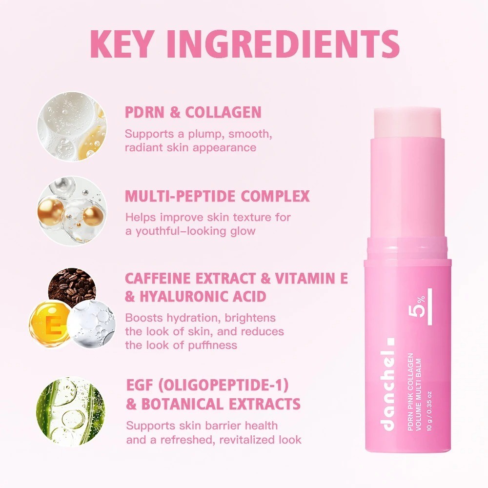 [MED ICUBE] PDRN Pink Collagen Volume Multi Balm – 10g