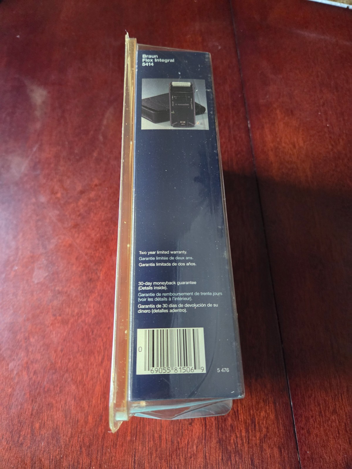 NEW Braun Men’s Electric Razor with Pivoting Head Model 5414 Rechargeable