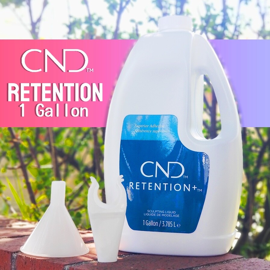CND Retention+ Sculpting Liquid 1 Gallon (128oz) / 3785 mL Superior Adhesion