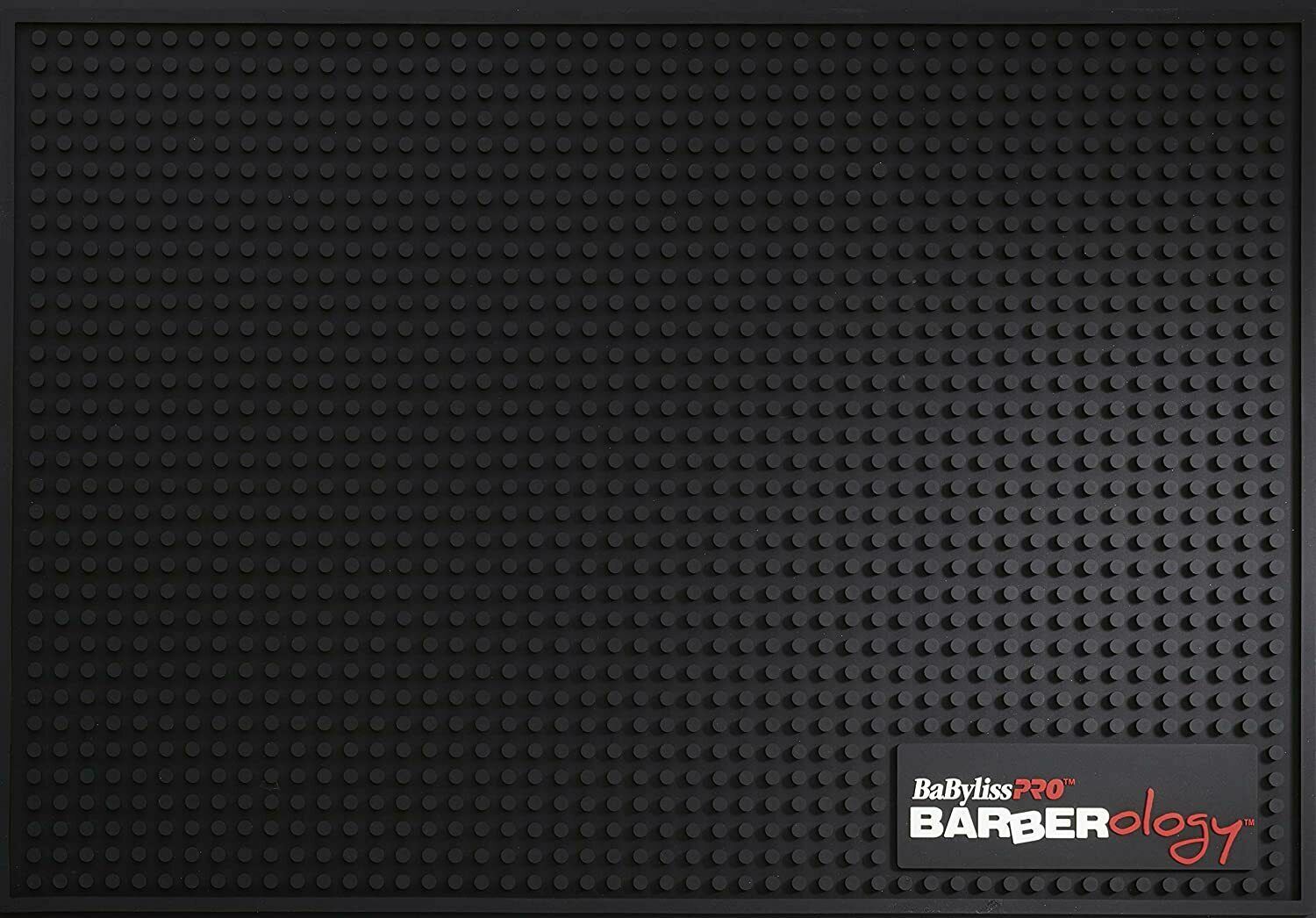 BaByliss PRO BARBEROLOGY Barber Mat for Clippers Trimmers – Black (BWSM1R) – NEW