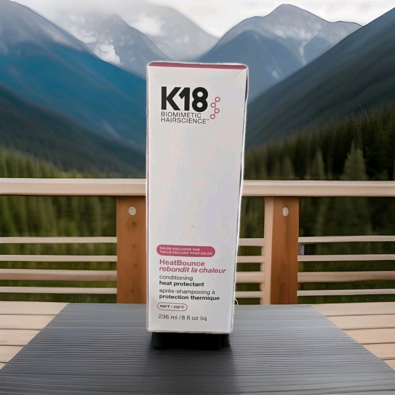 K18 HeatBounce Conditioning Heat Protectant 8 oz New In Box