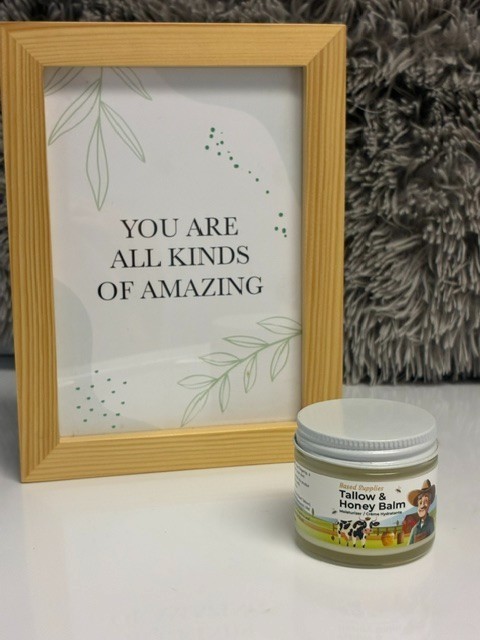 🔥Based Supplies Tallow & Honey Balm – Moisturizer – NEW