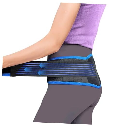 Sacroiliac SI Joint Hip Belt With 360°Anti-slip Universal (Hip Size 26″- 44″)